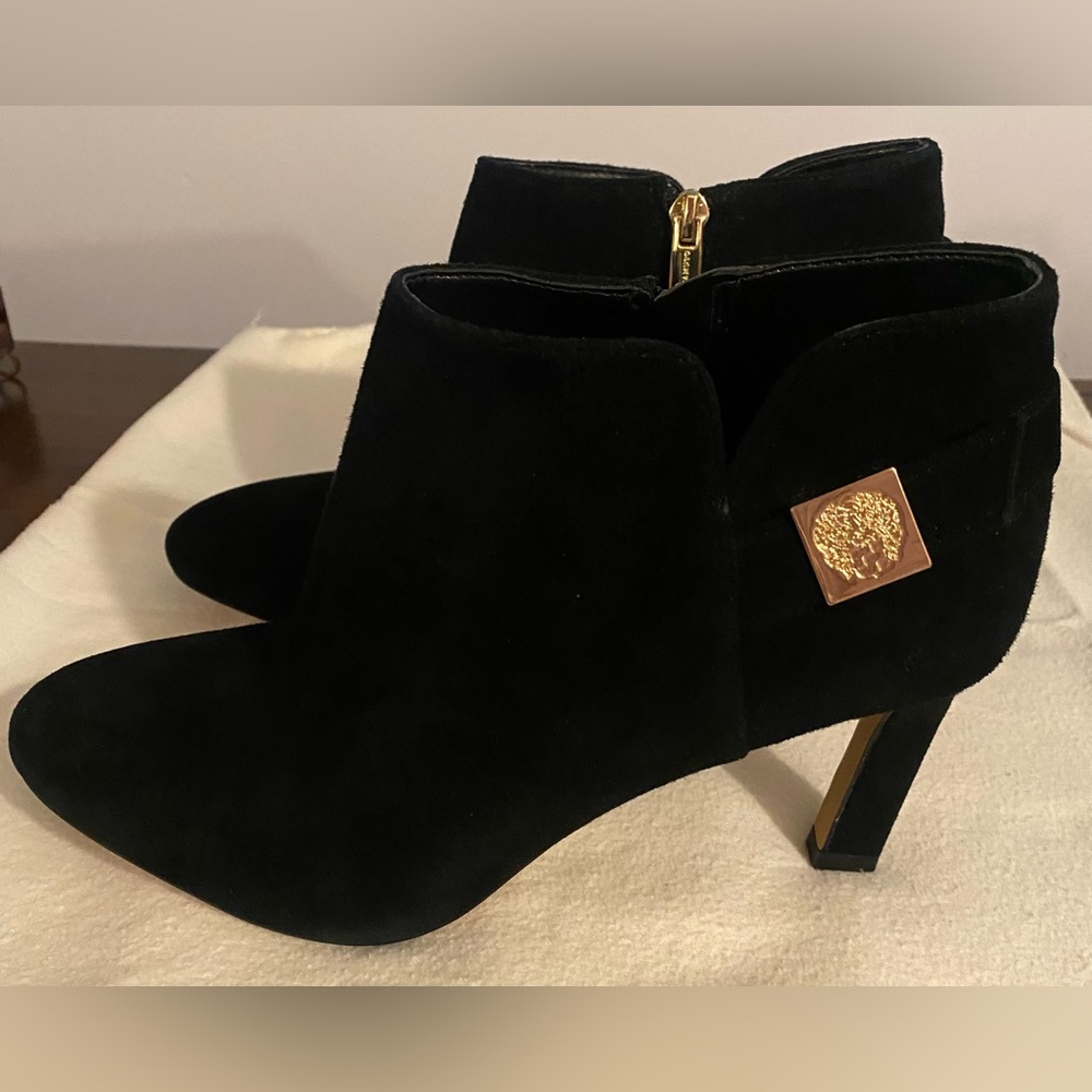 Vince Camuto Black Ankle Boots